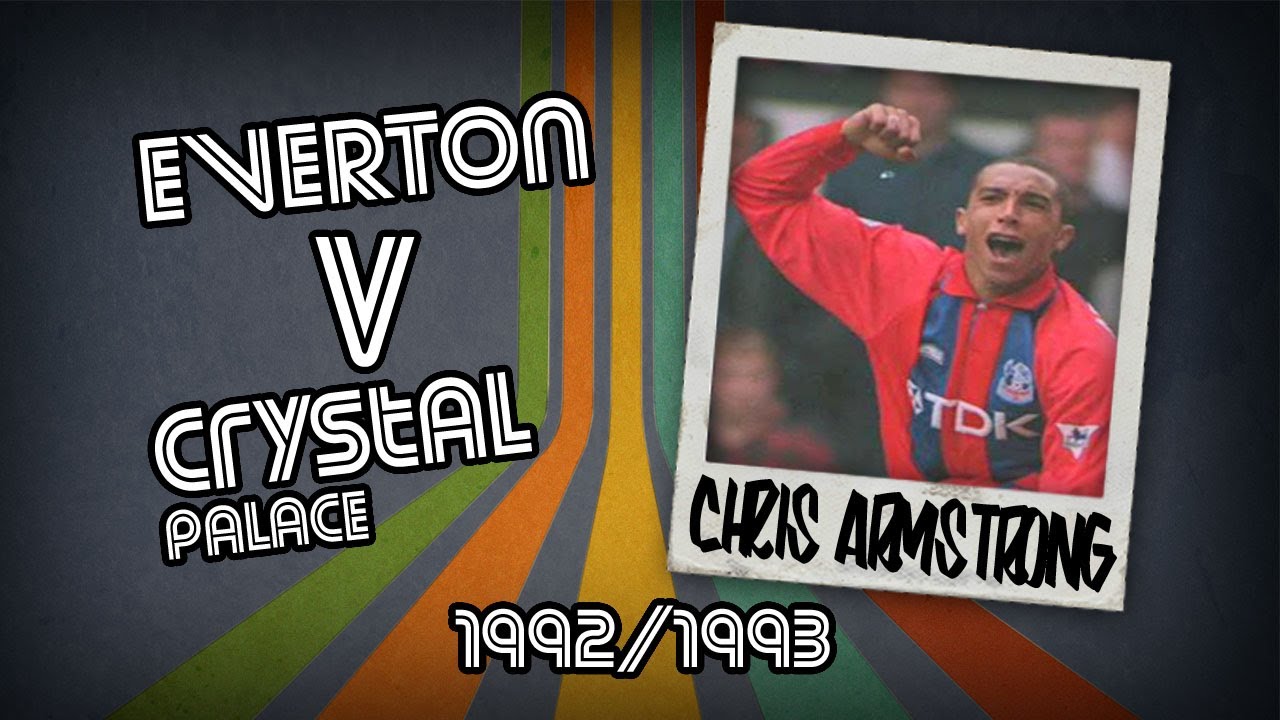CHRIS ARMSTRONG  - Everton v Crystal Palace, 92/93 | Retro Goal