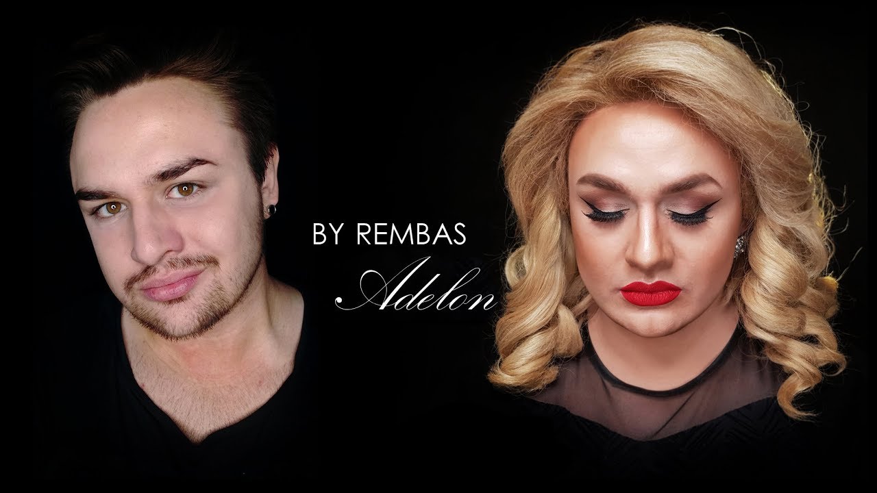 ADELE MAKE-UP TUTORIAL by Lucas Rembas Adelon Drag Queen | look alike Adele