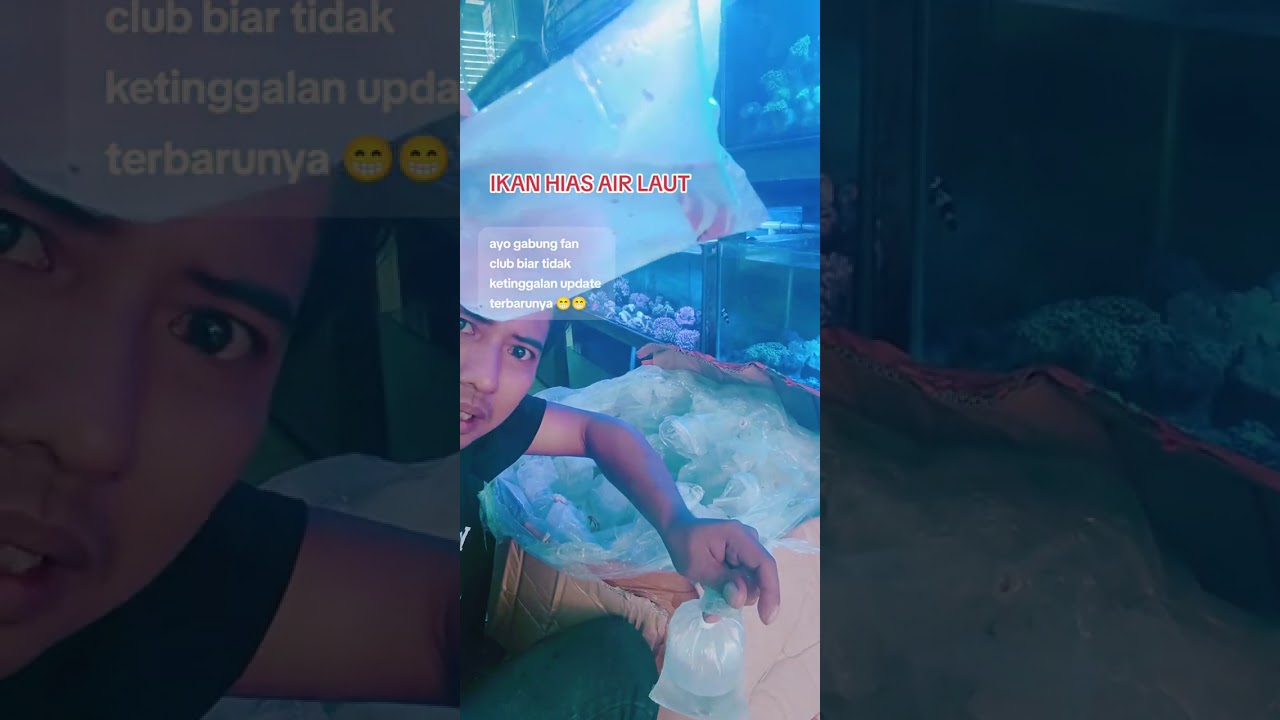 Unboxing ikan dan coral terbaru dari toko samudera aquarium surabaya