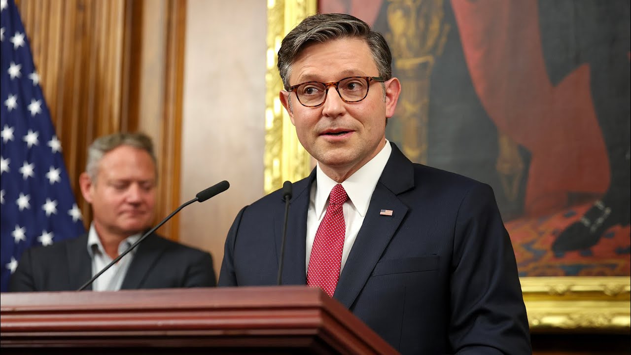 LIVE: House Speaker Mike Johnson Speaks on Passage of One Big Beautiful Bill