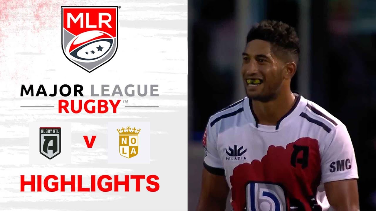 Te Rangatira Waitokia from New Zealand is unstoppable| ATL v NOLA | MLR Rugby Highlights