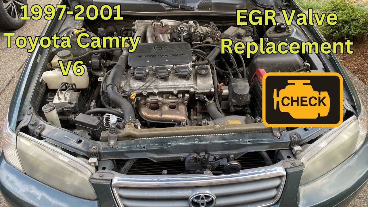 Почините индикатор Check Engine! — Руководство по замене клапана EGR Toyota Camry V6 1997–2001 гг.