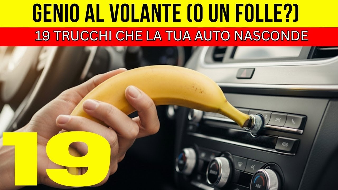💥 Rendi la tua Auto un GENIO: 19 Segreti che ti faranno più FURBO del 99% di chi guida