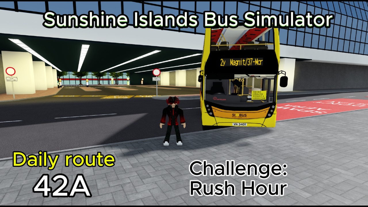 Daily Route: 42A. Challenge: Rush Hour. 