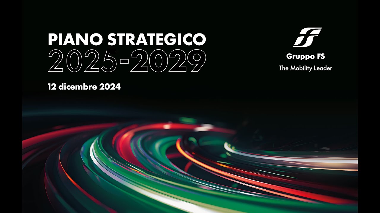 L'AD Stefano Antonio Donnarumma presenta il Piano Strategico del Gruppo FS 2025-2029