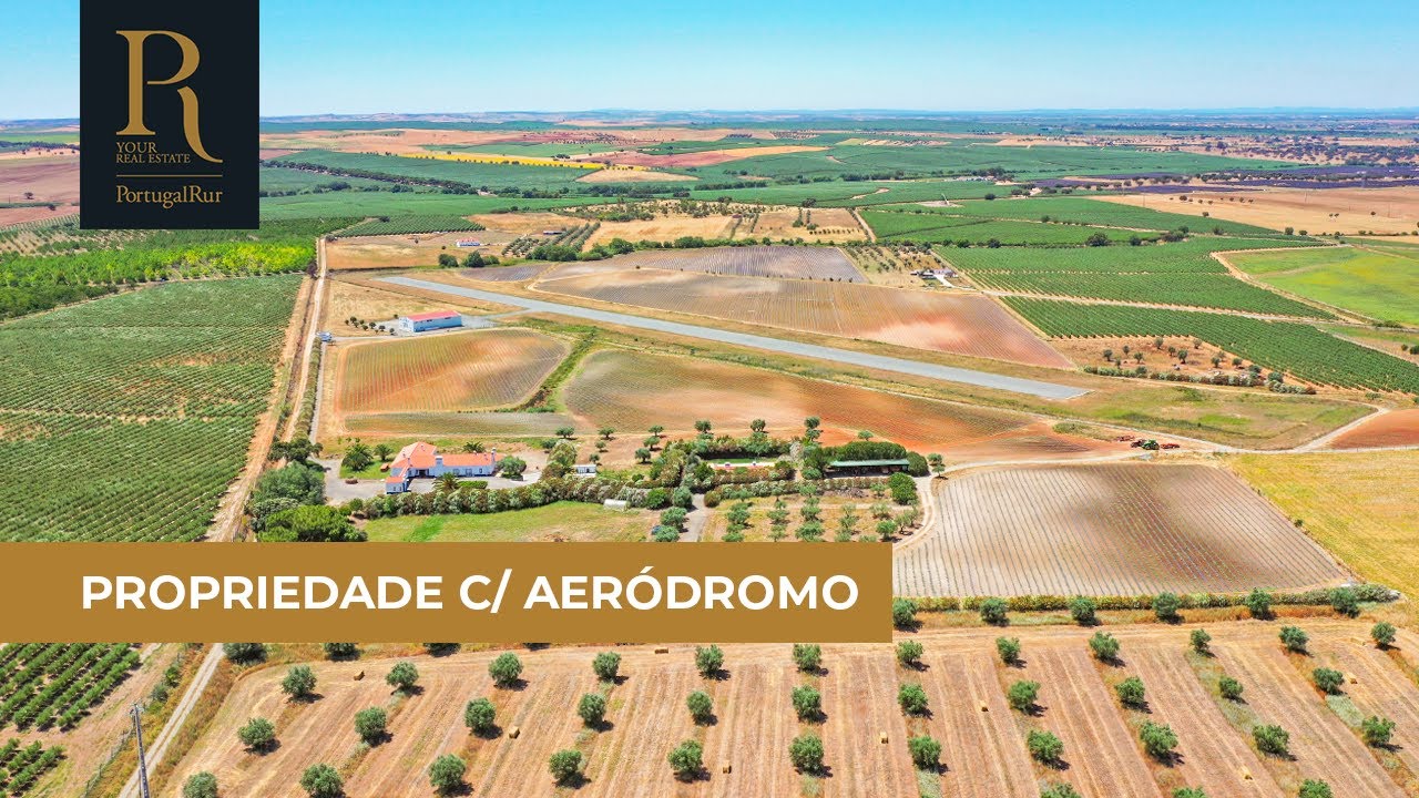 Herdade de 30ha com aeródromo e moradia | REF. 390