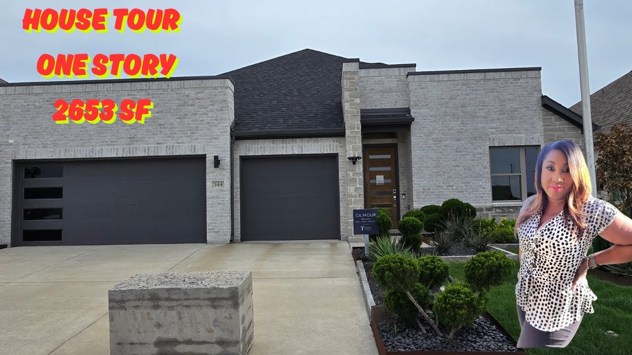 New Construction Home Tour | Gilmour II Model by Trophy Signature Homes in Waxahachie, TX