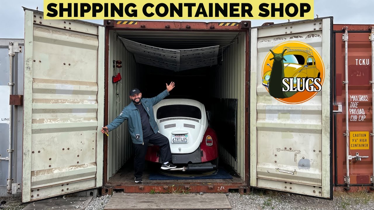 Shipping container Auto shop