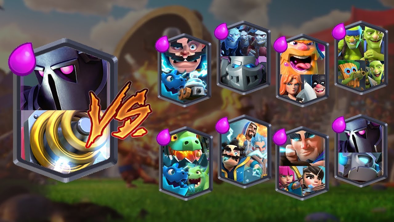 PEKKA + SPARKY VS ALL TEAMS | CLASH ROYALE TEAM CHALLENGE