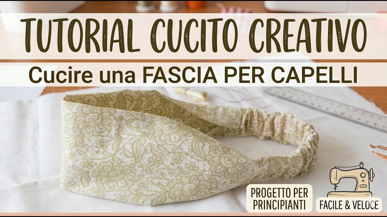FASCIA PER CAPELLI_progetto per principianti