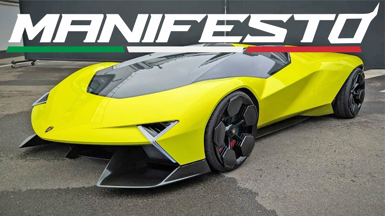 Манифест Lamborghini намекает на радикально новую эру дизайна