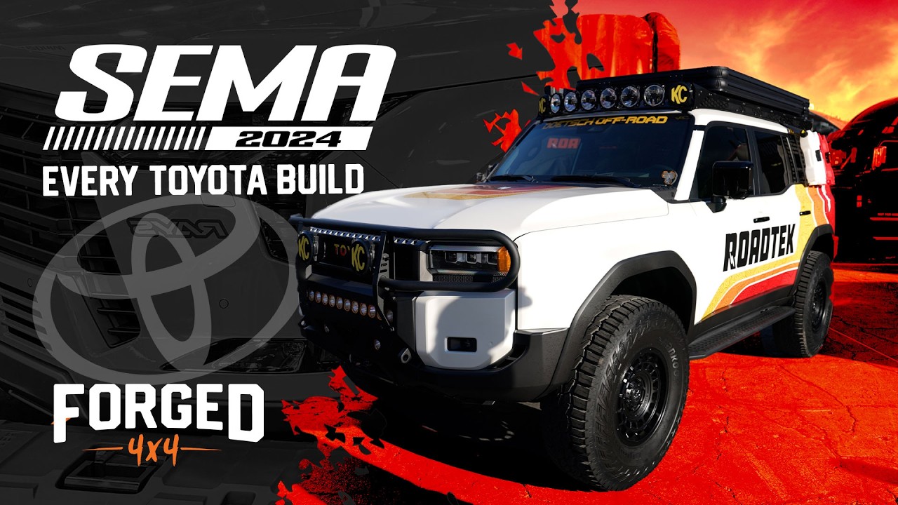 EVERY Toyota Truck Build at SEMA SHOW 2024 Featuring 2025 Land Cruisers, Tundras, Tacomas, & More