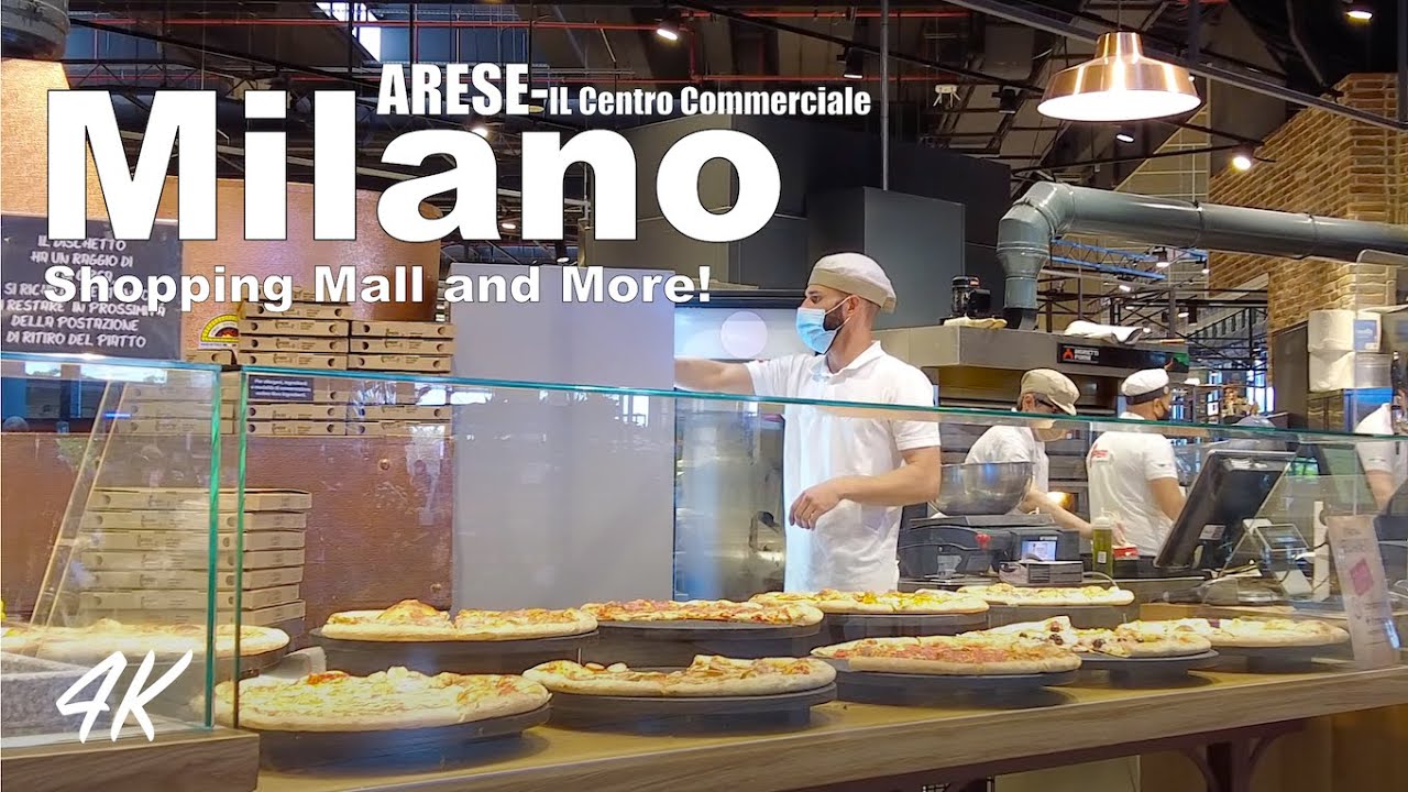 Walking in Milano Arese Centro Commerciale (Shopping Mall) 4k-UHD | May 01,2021
