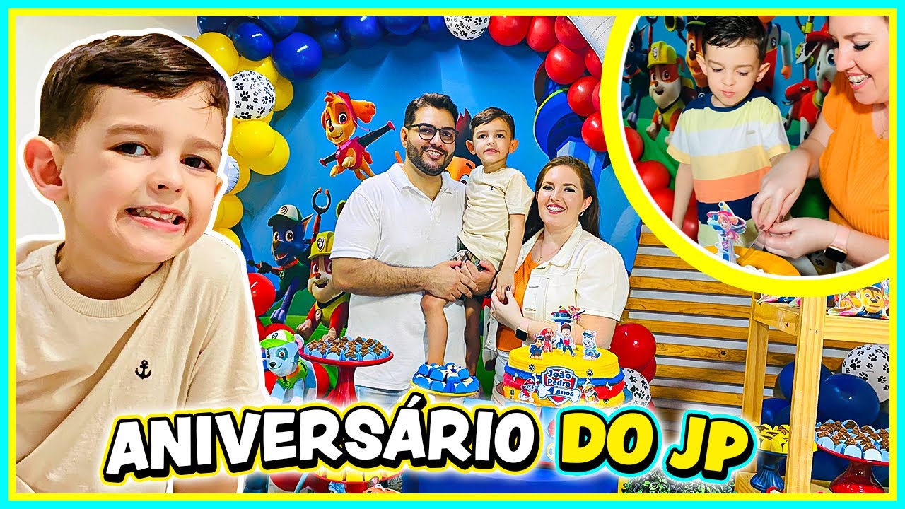 Festa de Aniversário do João Pedro | Desafio e Brincadeiras - Crescendo com JP