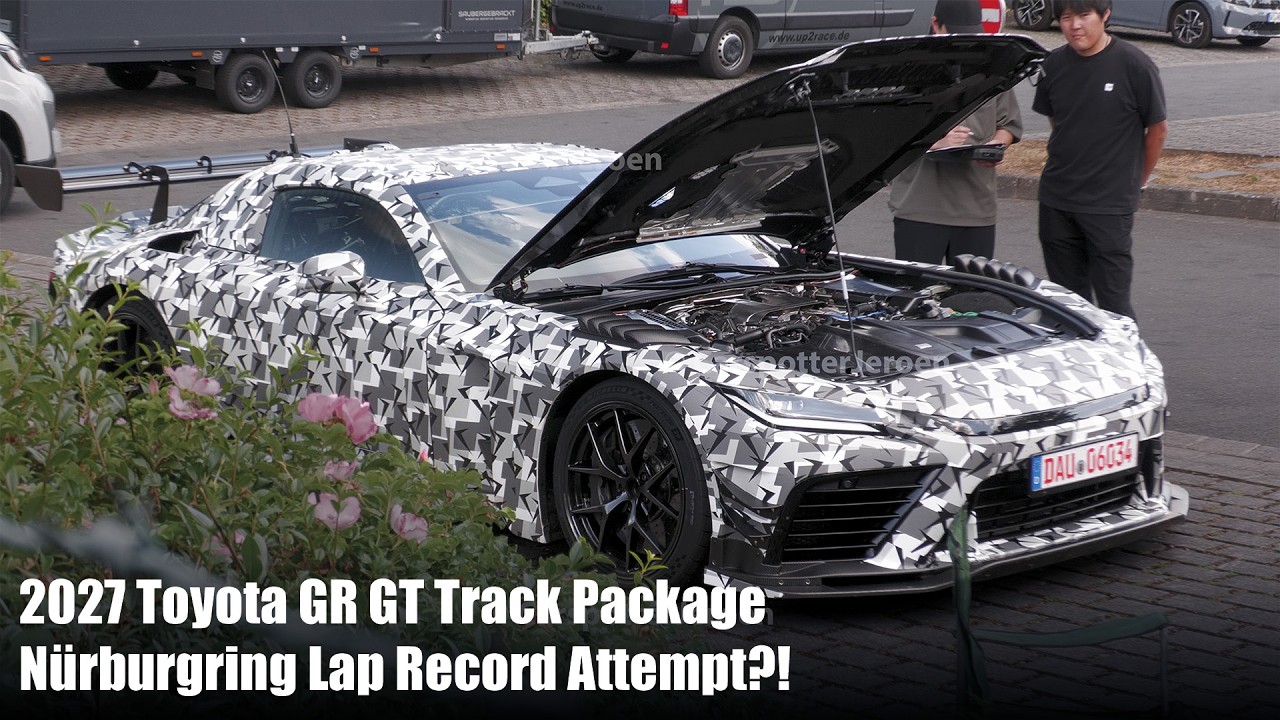 2027 Toyota GR GT Track Package N&uuml;rburgring Lap Record Attempt?!