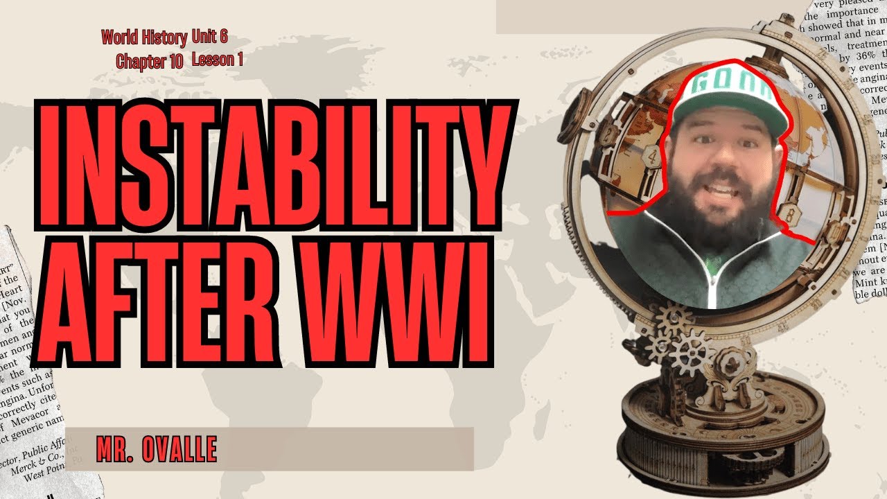 DEPRESSED... | World History | INSTABILITY AFTER WWI | C10L1