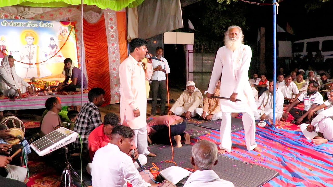 Nakhat banna new bhajan 2025 | नखत बन्ना दौड़ा आइए | Dhirdesar mandir live jagran | जगदीश भगत जी