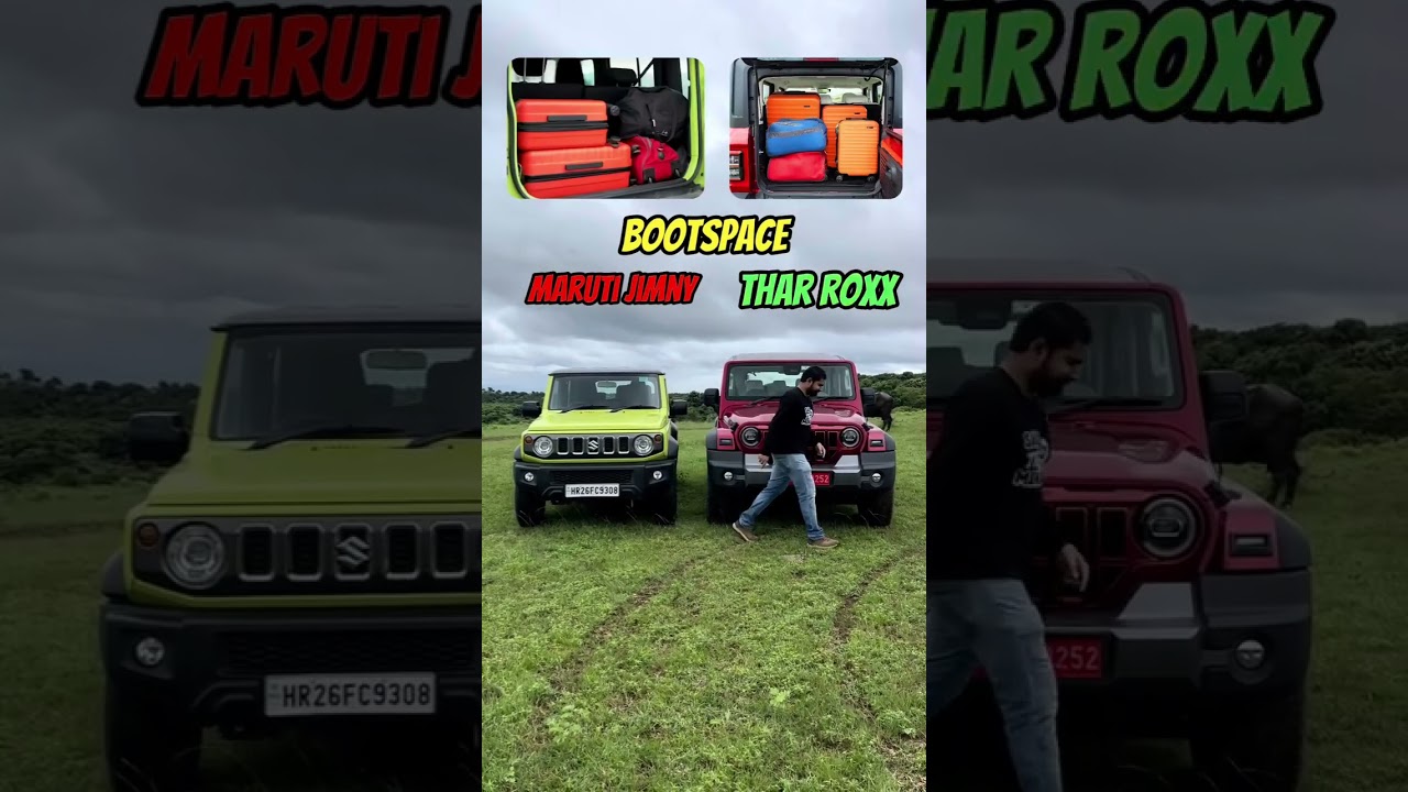 Thar Roxx Vs Maruti Jimny Comparison! 
