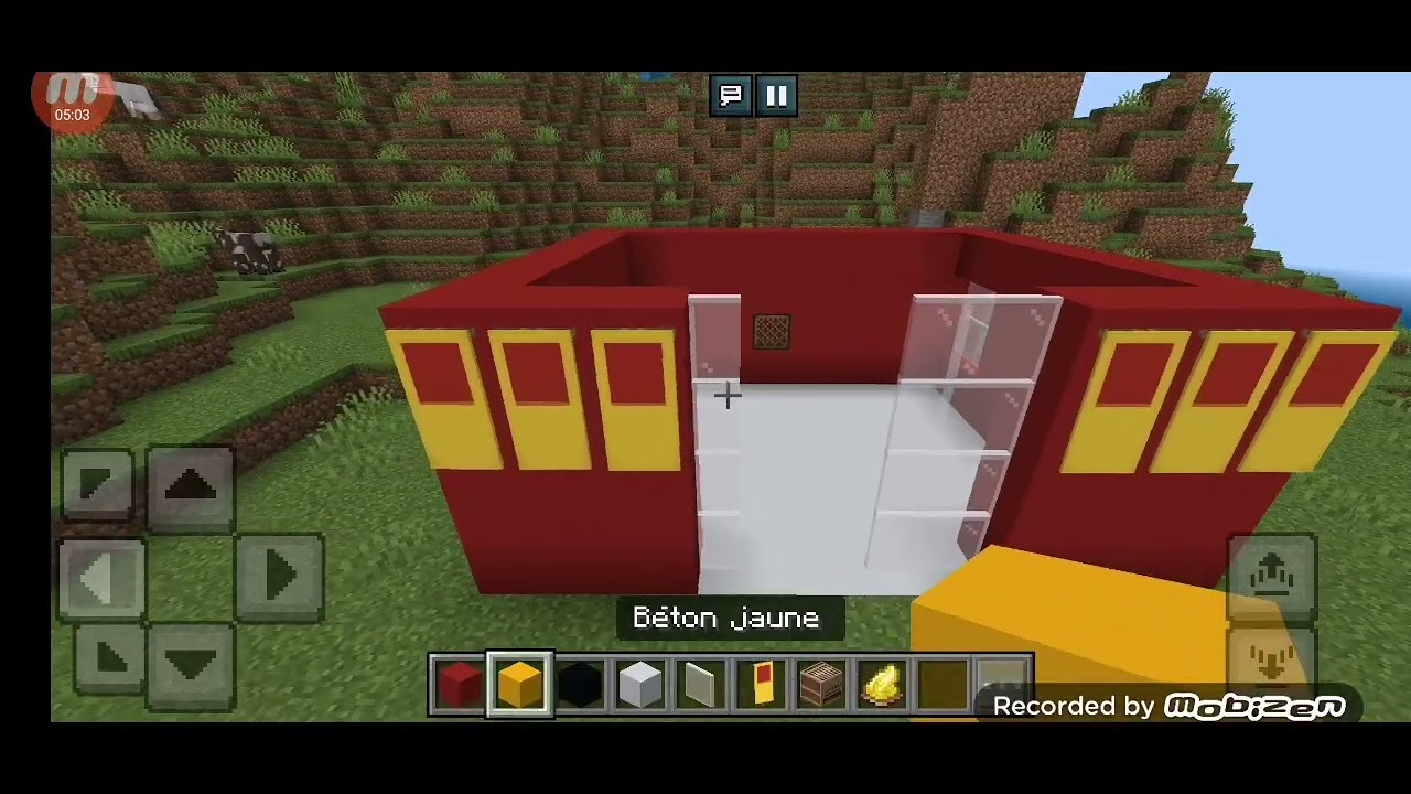 J'ai construit un mini mcdo  sur minecraft 🍔🍔