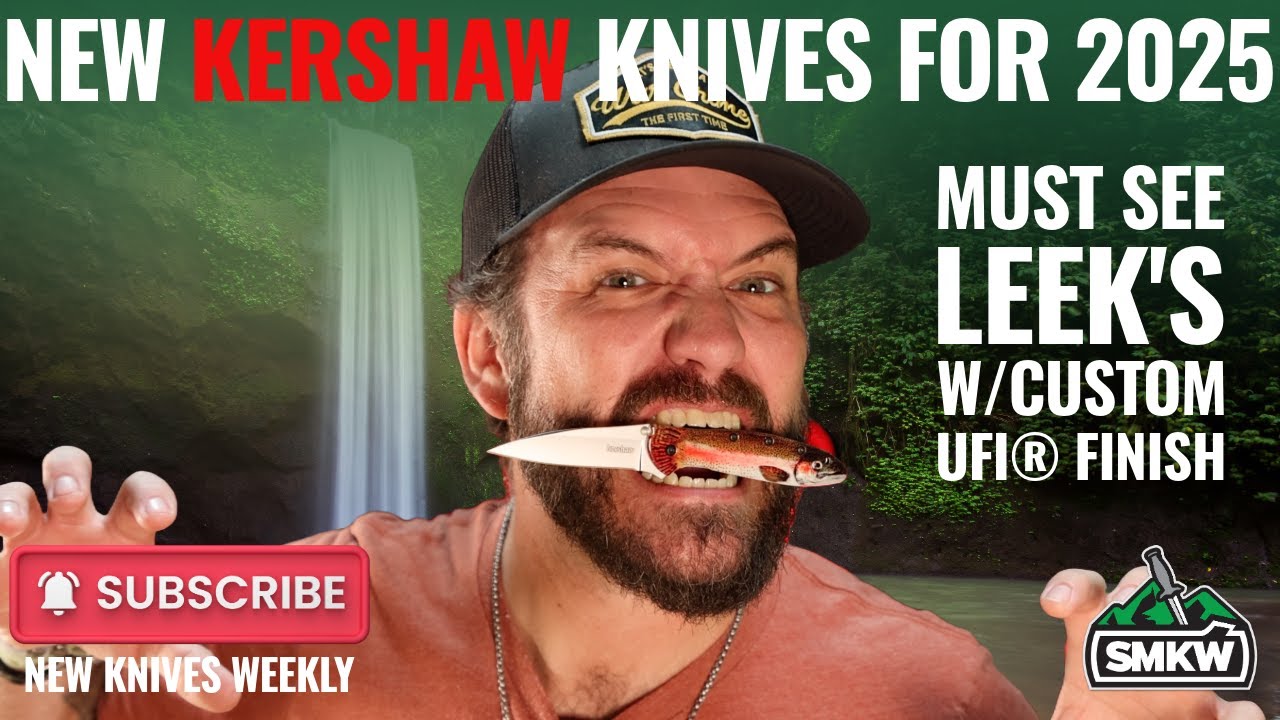 Новые ножи Kershaw 2025 года