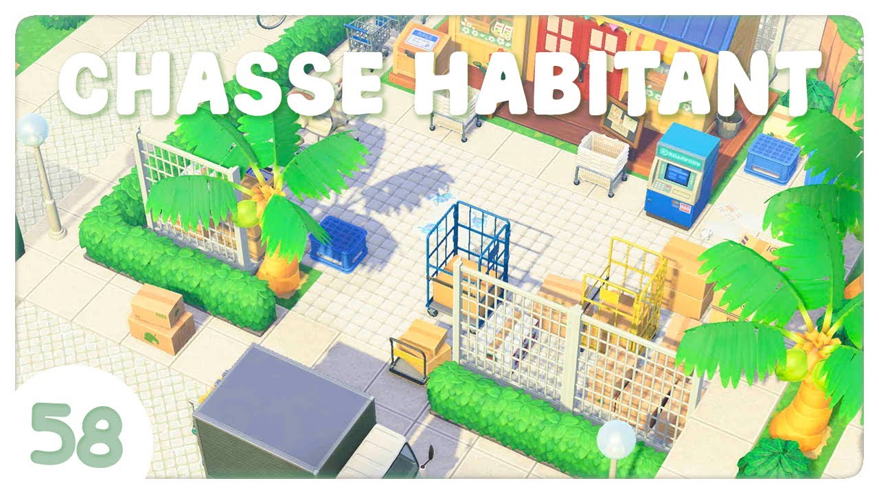 ✨ CHASSE HABITANT : Une nouvelle tête à Lubie ! #58 | Animal Crossing New Horizons