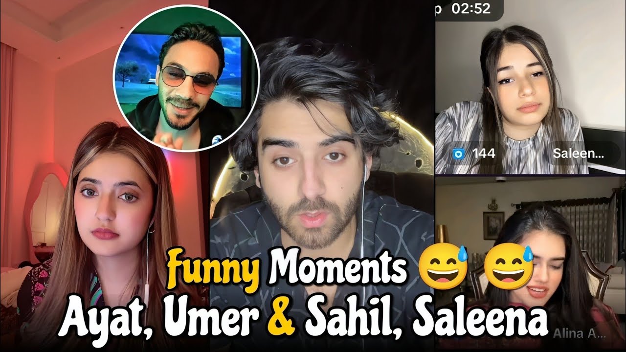 13 March 2025 TikTok Live Match | Ayat, Umer Butt vs Sahil , Saleena | Funny Moments 🤣😂