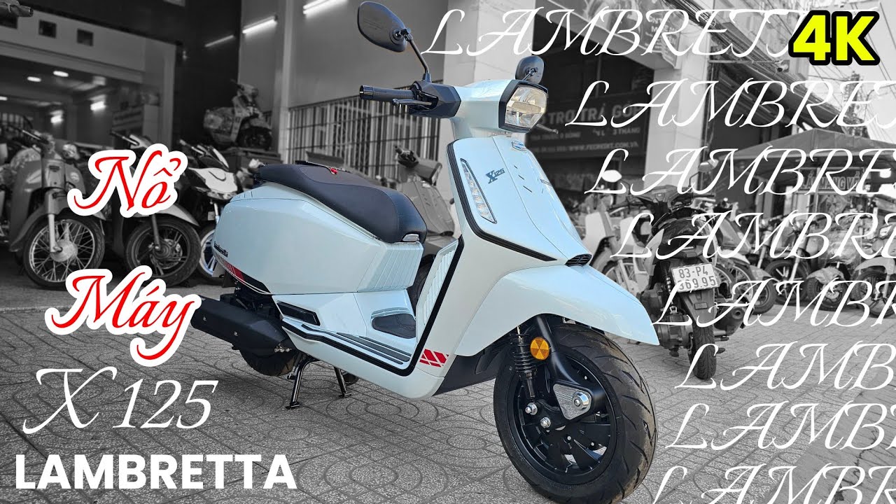 Lambretta X125: đẳng cấp, tinh tế pha chút lãng mạn! Khải Phạm #lambretta #125 #italy #2026 #italia 