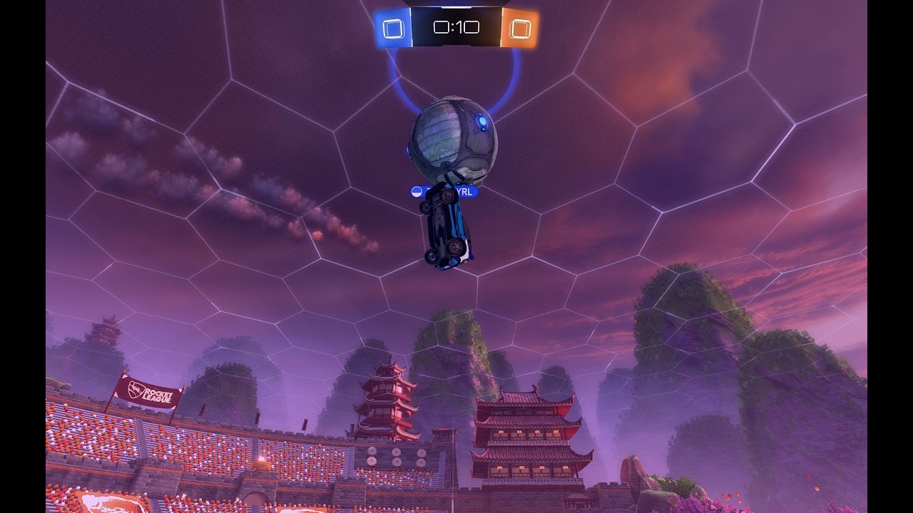 Rocket League Diamond III 2v2 gameplay (1050 MMR)