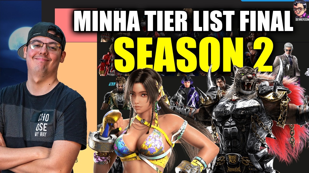 A TIER LIST DEFINITIVA DA SEASON 2 DO TEKKEN 8