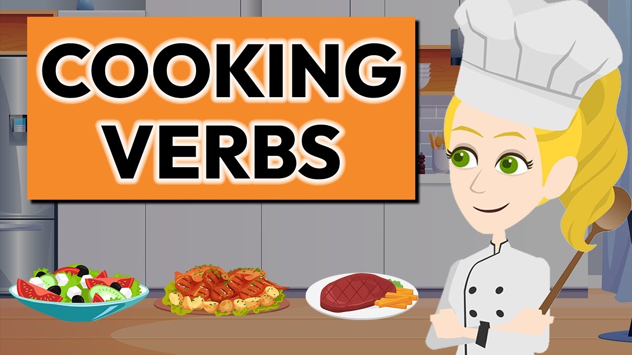 Do You Like Cooking? - English Cooking Verbs - English Speaking Practice Conversation