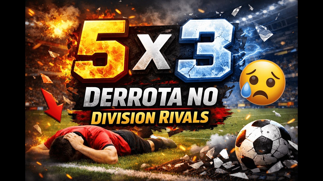 Não deu dessa vez… 5x3 no Division Rivals