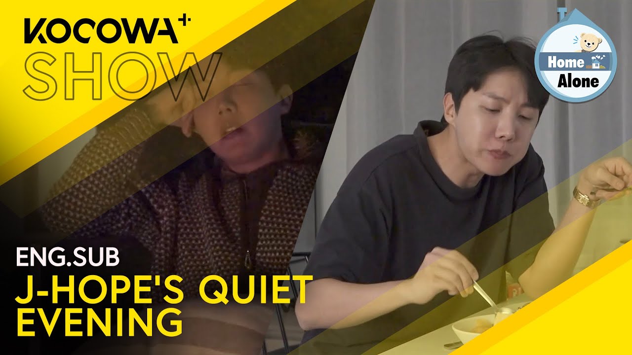 J-HOPE Enjoys A Sentimental Evening To Himself | Home Alone EP586 | KOCOWA+