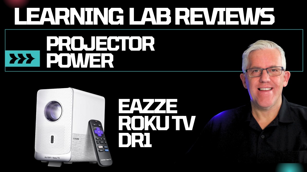 It's MOVIE Night!  This EAZZE RoluTV DR1 Projector is Awesome!