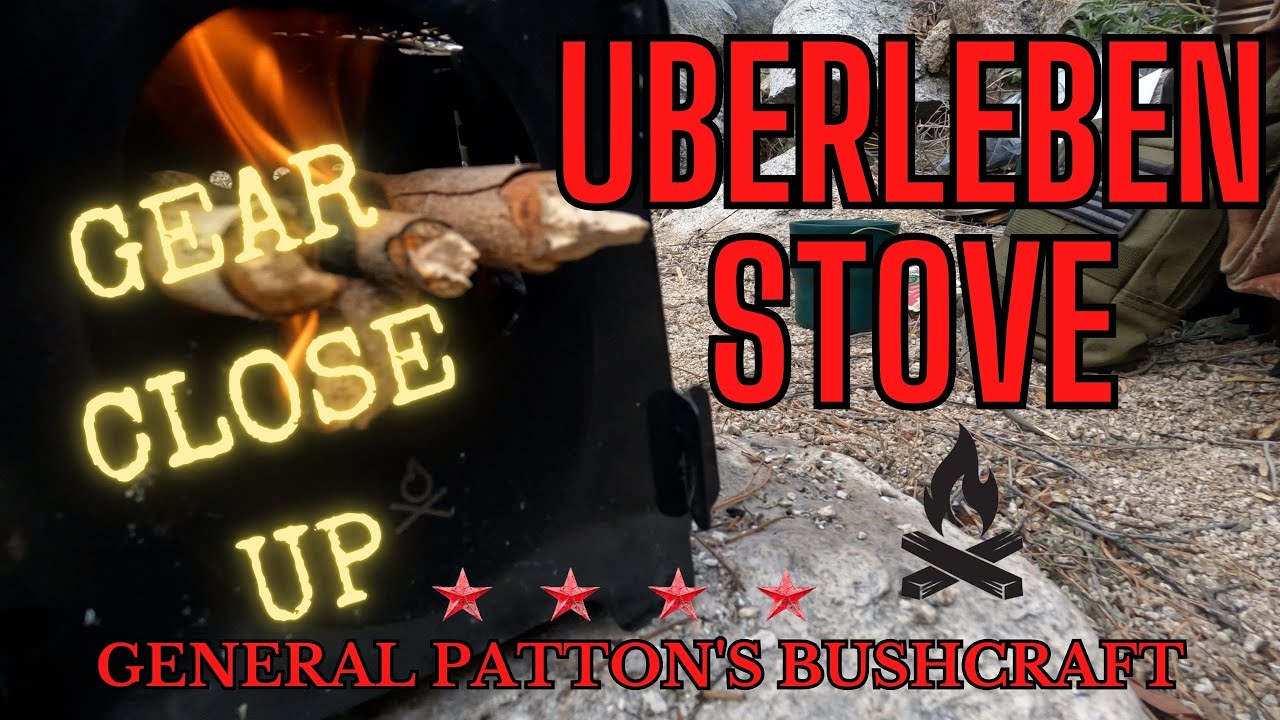 GEAR CLOSE UP THE UBERLEBEN STOVE 🔥🪵🏕️