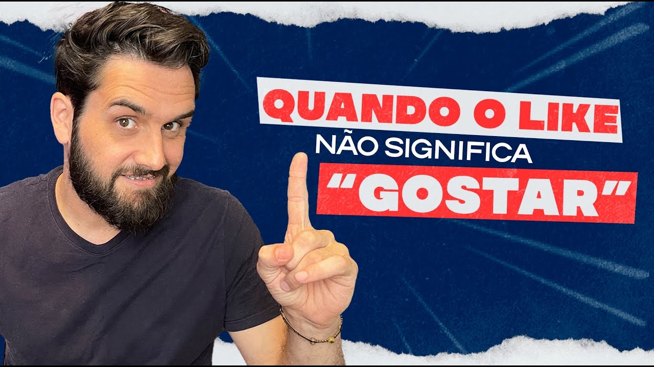 AULA DE INGLÊS: Aprenda Como Usar o VERBO LIKE