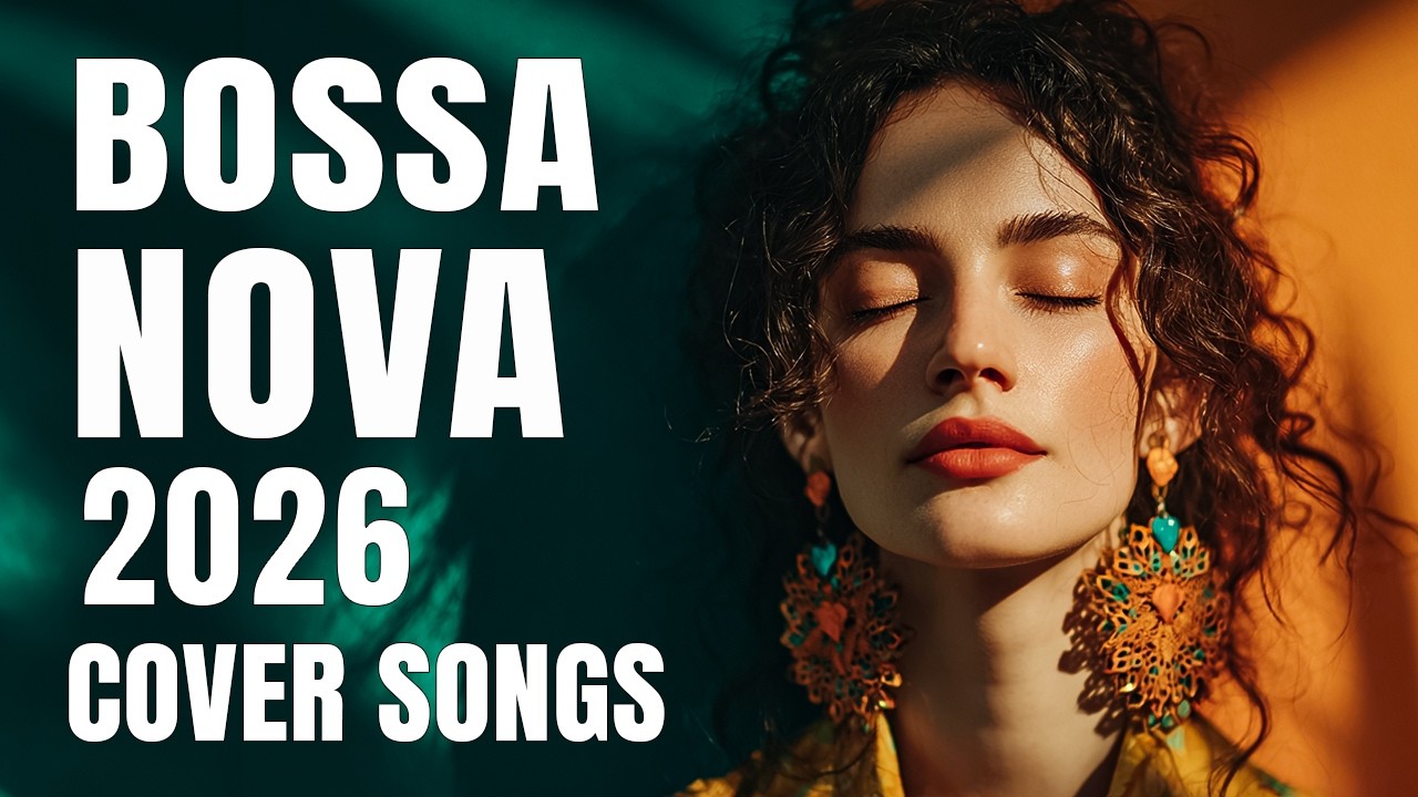 100 Bossa Nova Cover Hits 🌞 Smooth & Chill Bossa Nova Popular Songs Playlist for Study & Relax