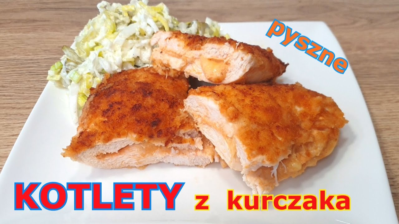Niezwykle soczyste i smaczne kotlety z kurczaka 👌 pyszne danie obiadowe, kt&oacute;re zachwyci rodzinę 👍