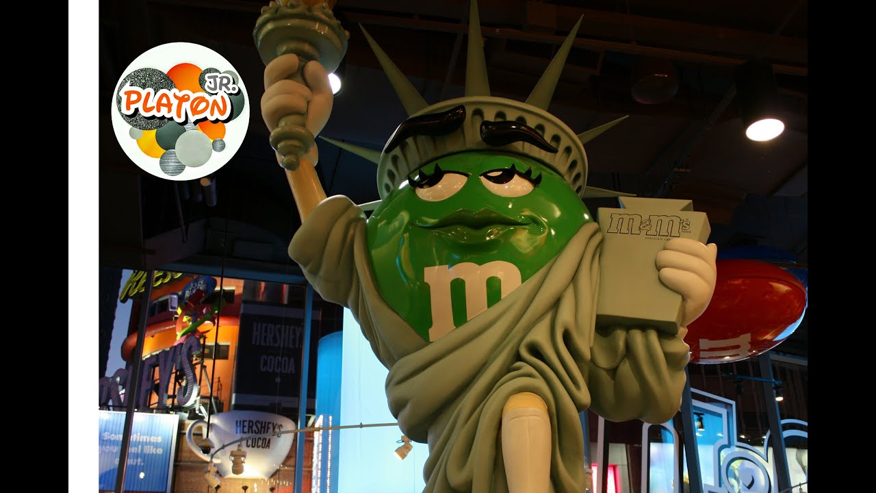 M&M's World Time Square New-York Платоша в М&М мире PART 2