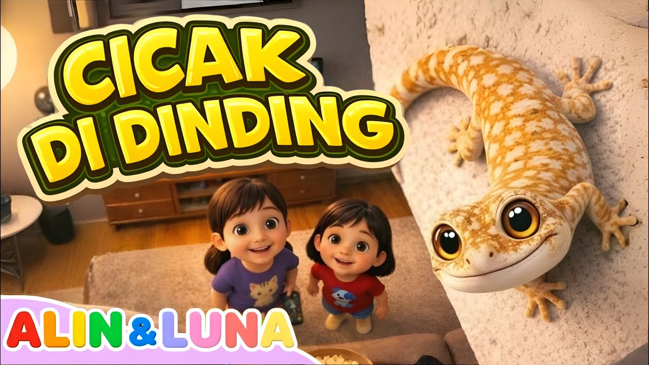 Cicak Di Dinding | Lagu Anak-Anak