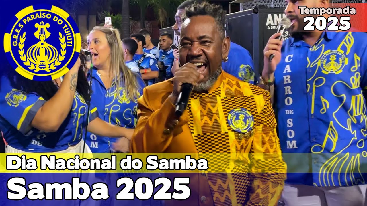 Paraíso do Tuiuti 2025 | Mini desfile no Dia Nacional do Samba 2024 ao vivo - #DNS2024