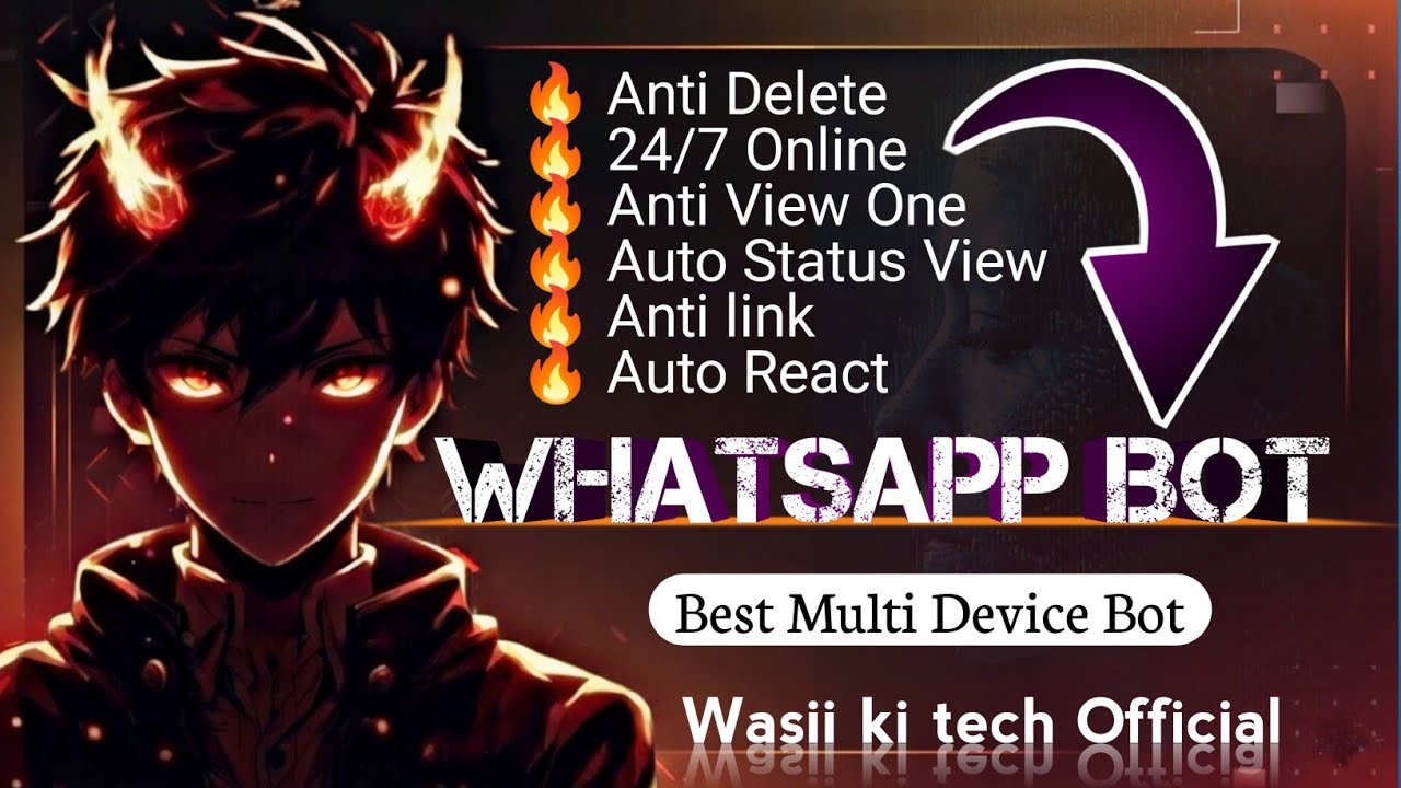 How to Deploy WhatsApp Bot | 24/7 Online Antidelete, Anti View Once | Free WhatsApp Bot 🆓🔥✅