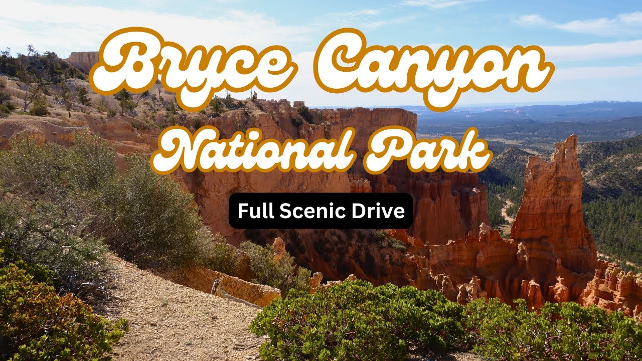 Beautiful Bryce Canyon National Park Full Drive Through | No Stops