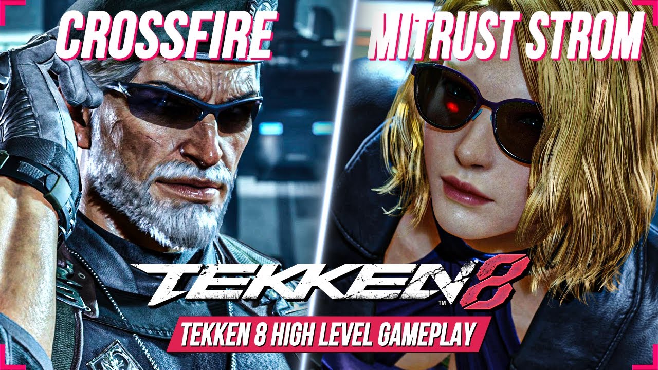TEKKEN 8 ⚡ ВИКТОР против НИНЫ 💪⚡ Кроссфайр против Митраст Три