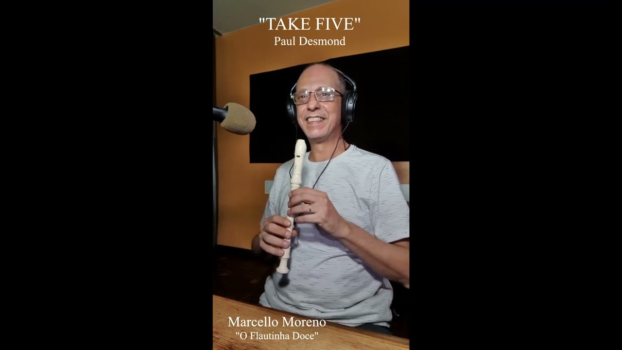 TAKE FIVE  - FLAUTA DOCE - Marcello Moreno