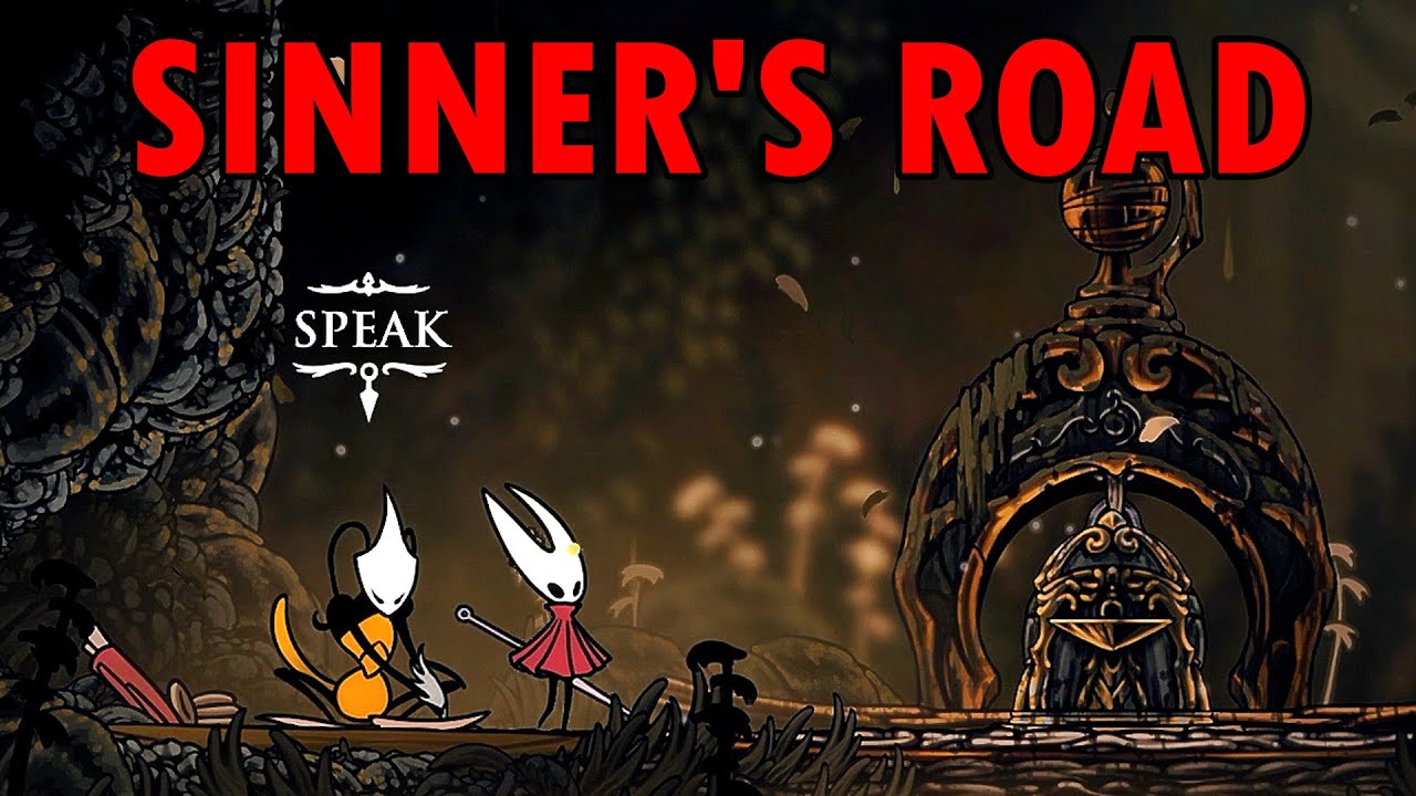 Hollow Knight Silksong - How to get to Sinner's Road (Sinner's Road Map Location)