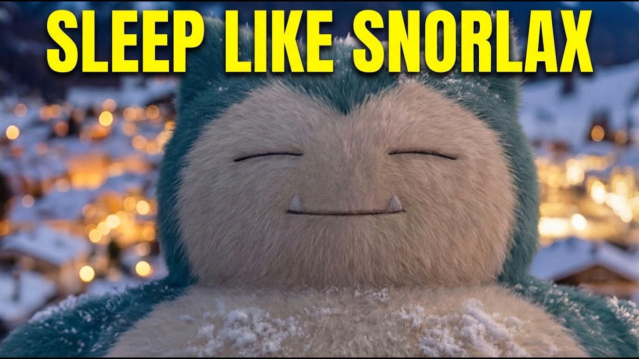 Sleep like Snorlax | Milano Cortina Winter Olympics | LoFi Pokemon