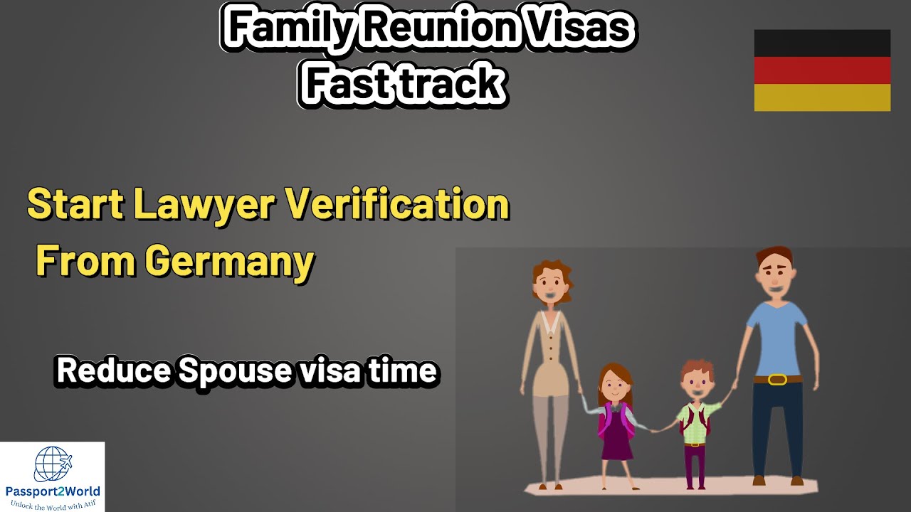 Lawyer Verification from Germany | Pre Verification | Family Reunion Visa Guide