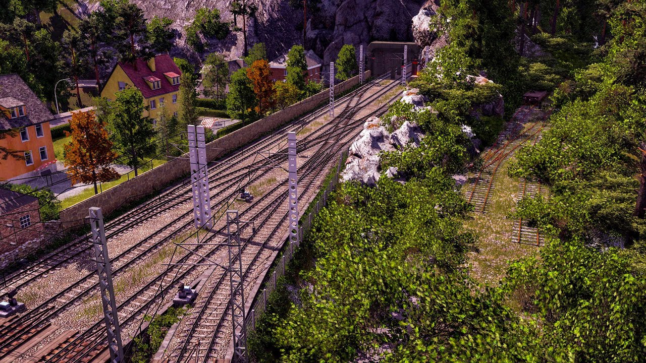 TransportFever2 : Railway in the Mountains (final chapter)