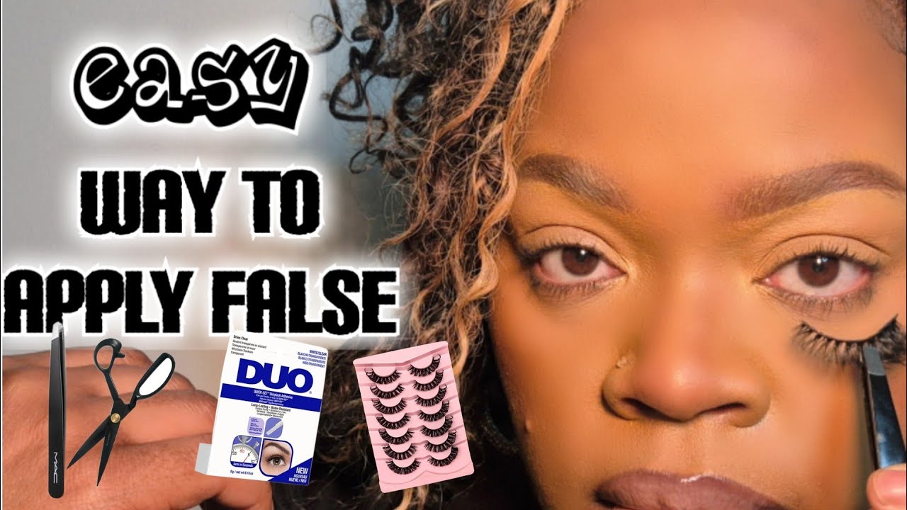 Easy way to apply eyelash for beginners | Divanay 