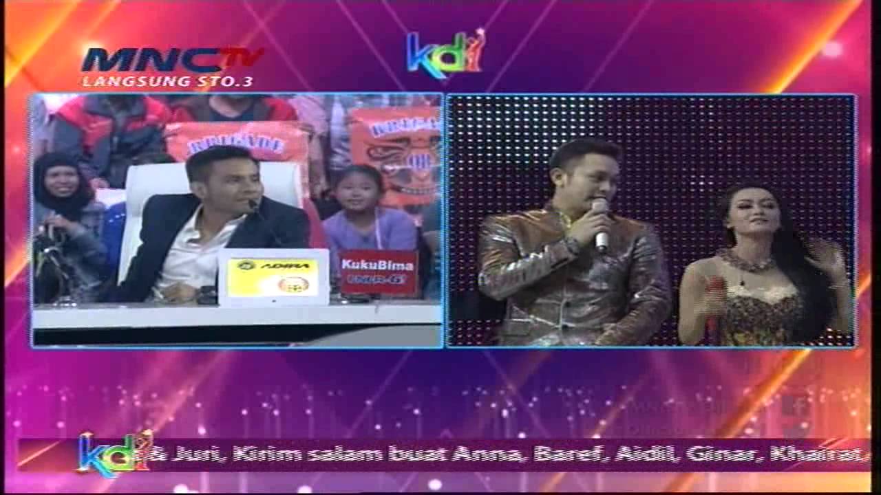 Judika Adu Suara Dengan Gilang Dirga - Kontes Final KDI 2015 (1/5)
